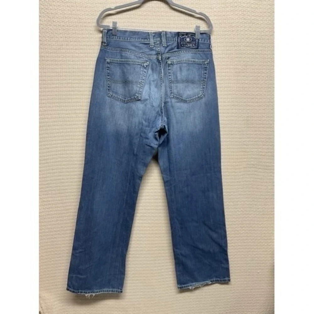 VTG Lucky Brand Dungarees Bootcut Regular Length Jeans Men 34 USA‎ 100% Cotton